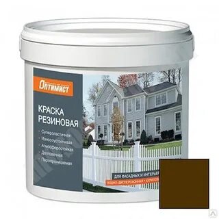Резиновая краска по дереву для наружных