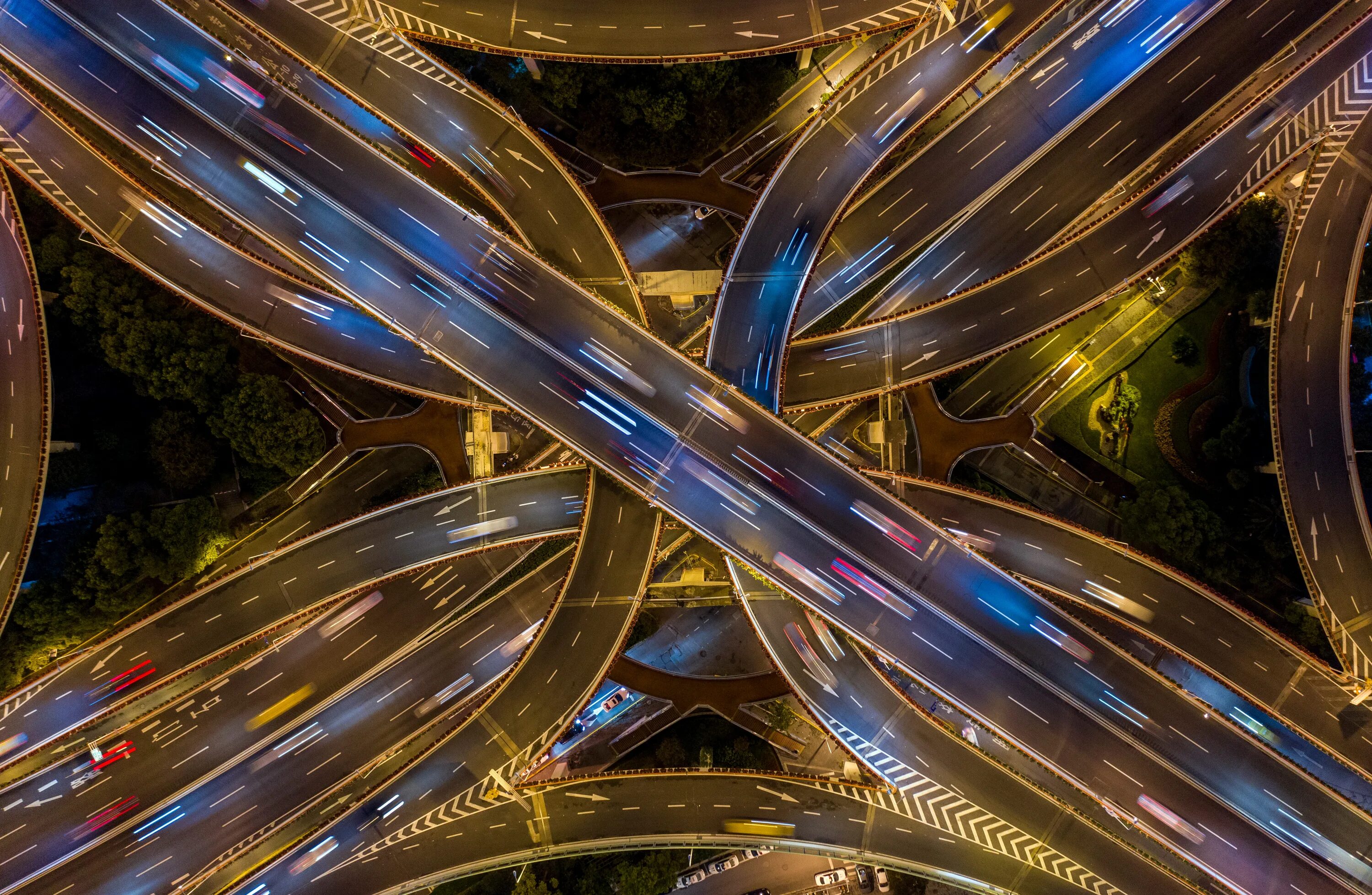 Crossing roads