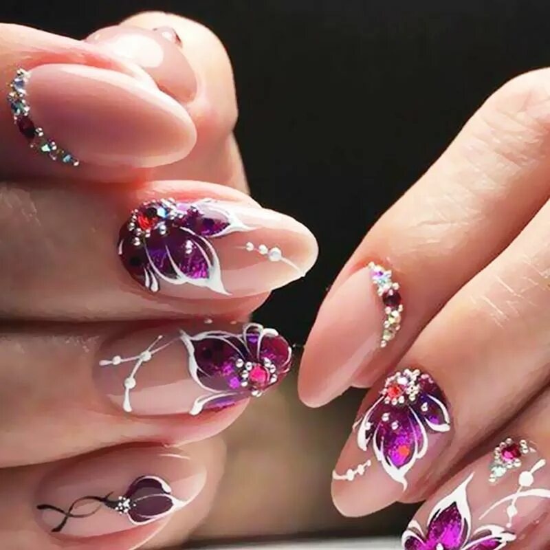 Новогодний дизайн ногтей 2021: лучшие фото-идеи для Нового года! Nails, Beauty, 