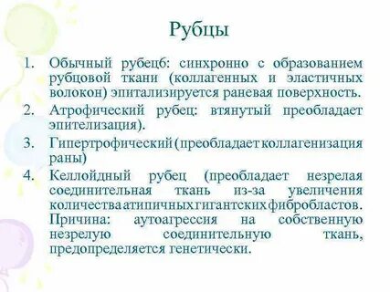 Ткань рубца