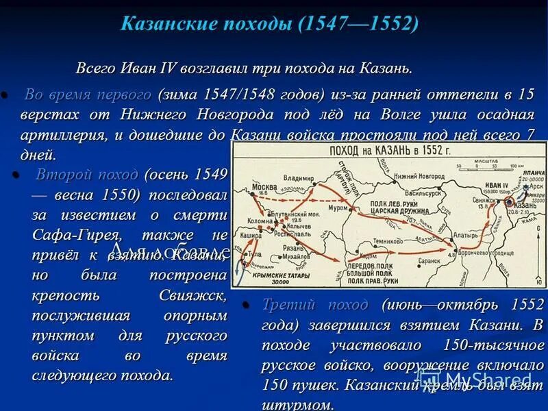 Карта похода на казань. Поход Ивана Грозного на Казань 1552. Первый поход на Казань 1547-1548.