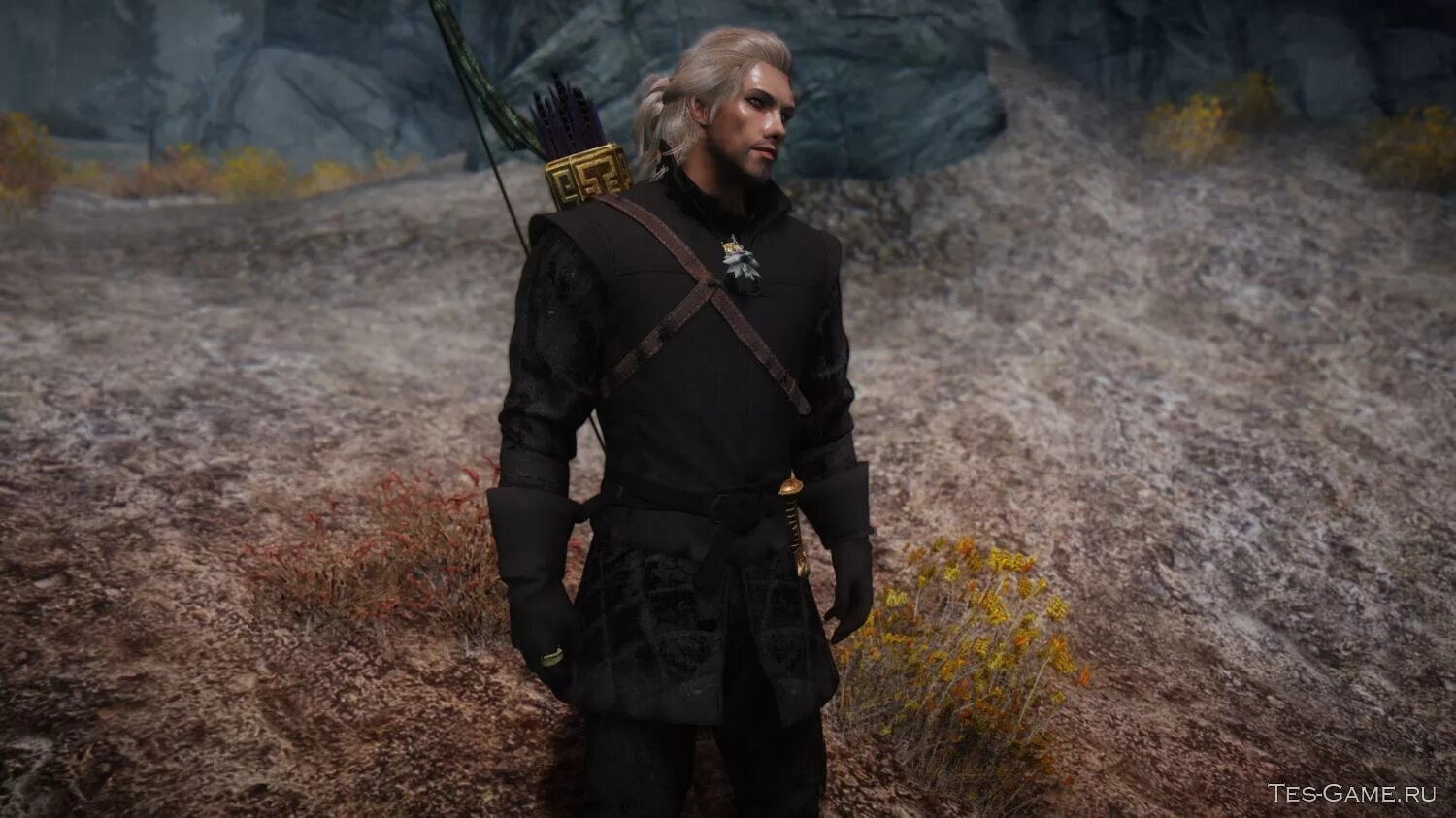Ведьмак 3 мод witcher. Ведьмак 3 геральт одежда. костюмы геральта ведьмак 3. ведьмак 3 одежда геральта. броня мантикоры скайрим.