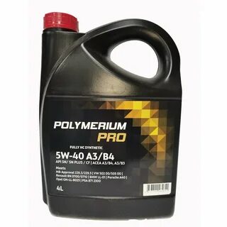 Моторное масло polymerium
