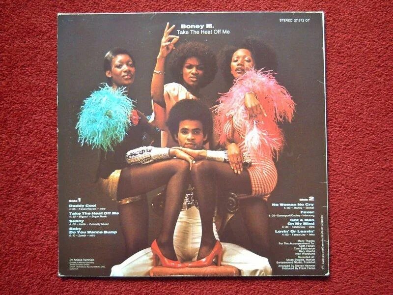 Boney m 76 год альбом CD. Boney m take the Heat off me 1976. Бони м фотоальбомов. Boney m take the Heat off me 1976 обложка.