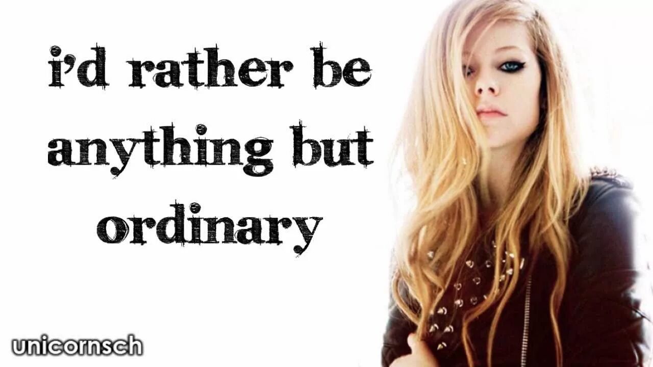 Anything but that. Anything but ordinary аврил лавин. fall to pieces (avril lavigne song). anything. anything but you women.