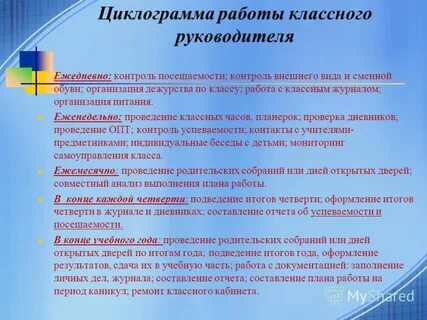 Работа классного руководителя беларусь