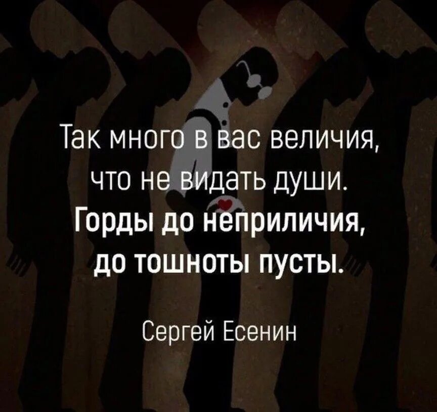 Видай что значит. Цитаты: так много в вас величия. Так много в вас величия что не видать души. Пустые люди цитаты. Так много в вас величия Есенин.