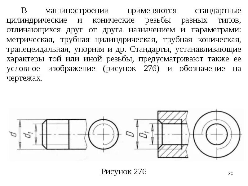 Что называется видом в машиностроительных чертежах Указание допусков