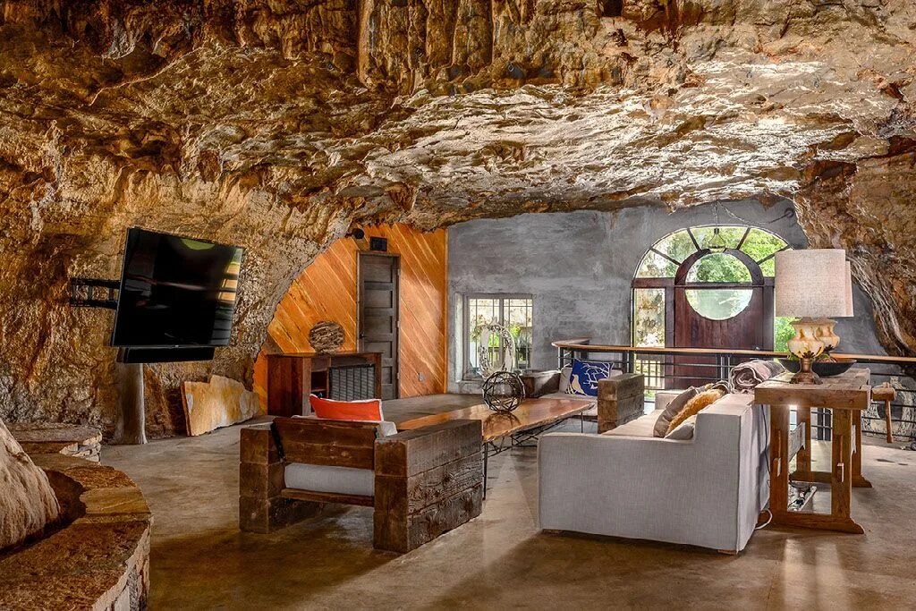 Пещера Кейв крик. Beckham Creek Cave Lodge. Отель в пещере. Уютная пещера. Mother natures cave