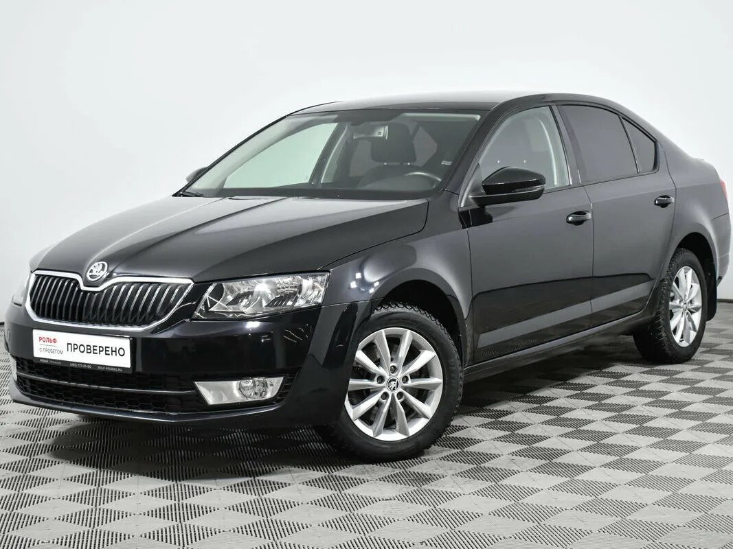 Купить октавию 2016. Skoda Octavia III (a7) черная. Skoda Octavia 2016 черная.