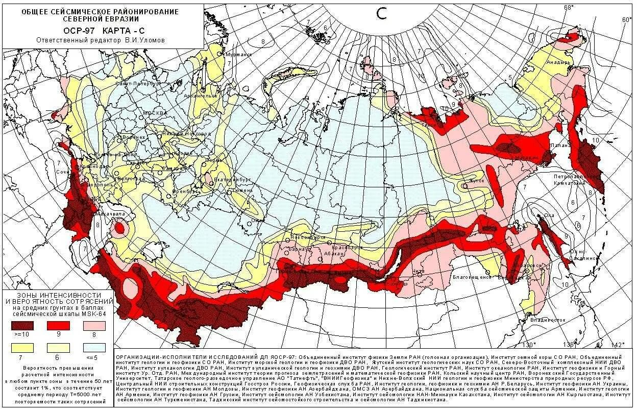 Карта сейсмического районирования Евразии. Зоны землетрясений на карте России. Сейсмические зоны России на карте. Сейсмические опасные зоны России.