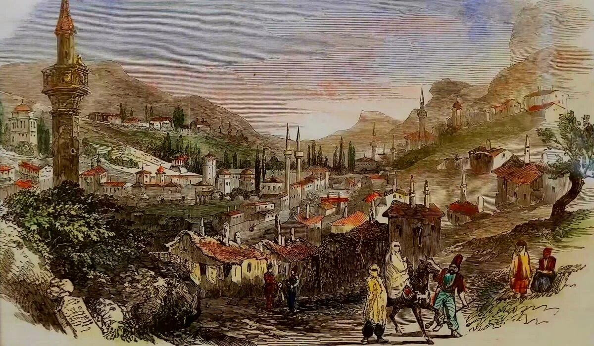 бахчисарай был столицей османской империи. бахчисарай 1910. крымское ханство и османская империя. бахчисарай – столица крымского ханства 16 век. карло боссоли бахчисарай ханский дворец.
