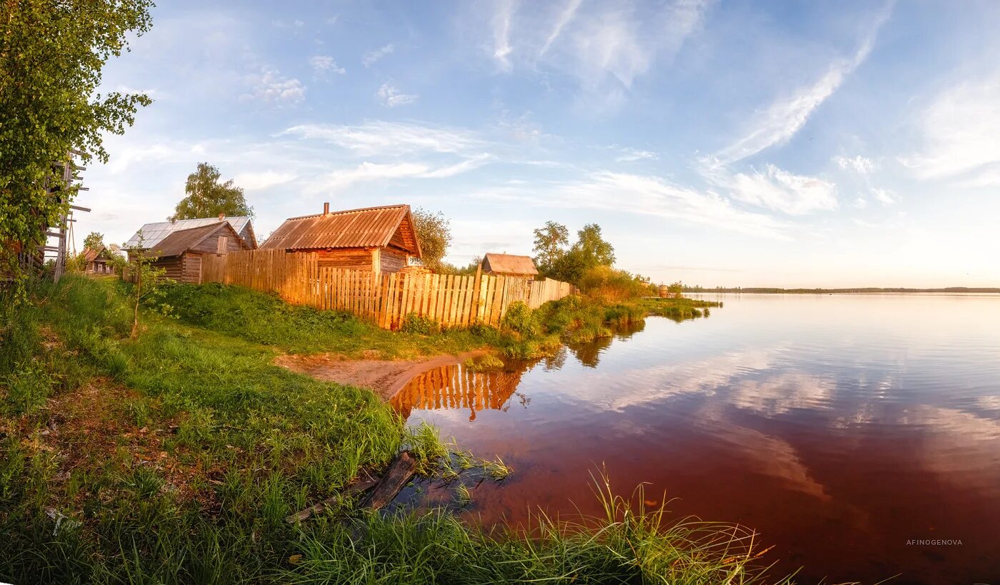 Деревня берег тверская область