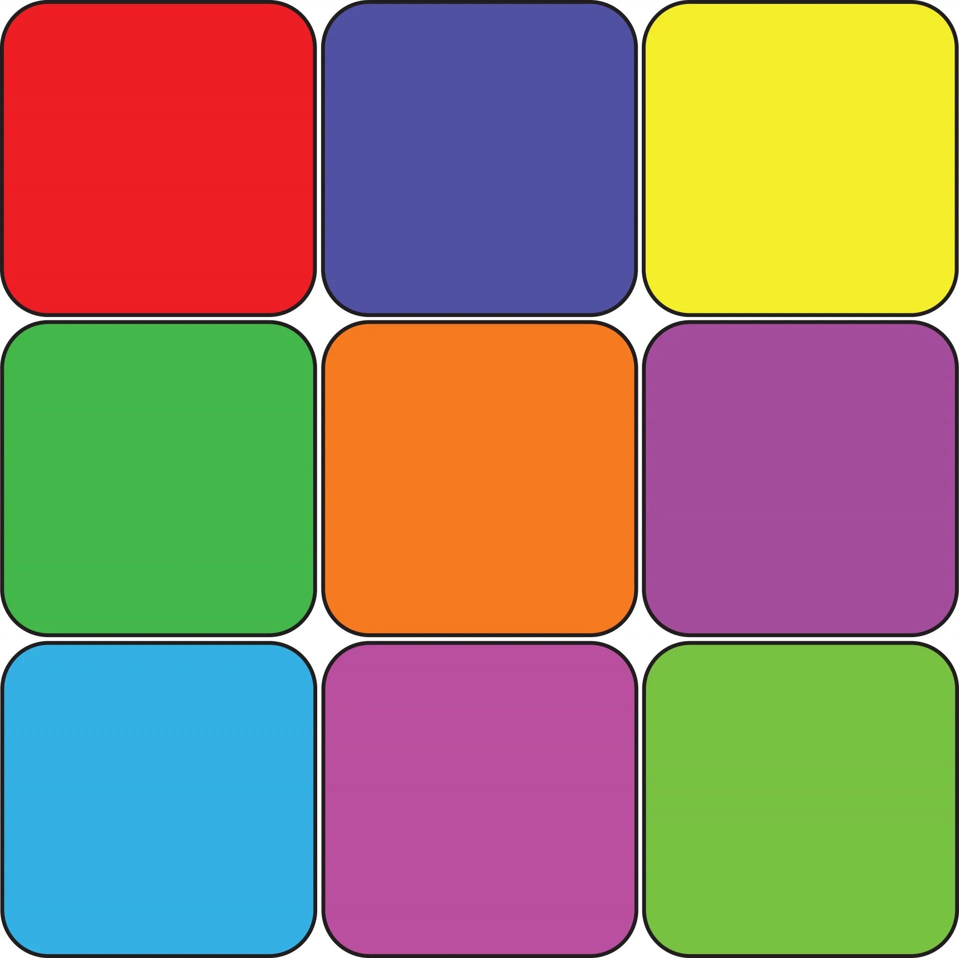 Linked squares
