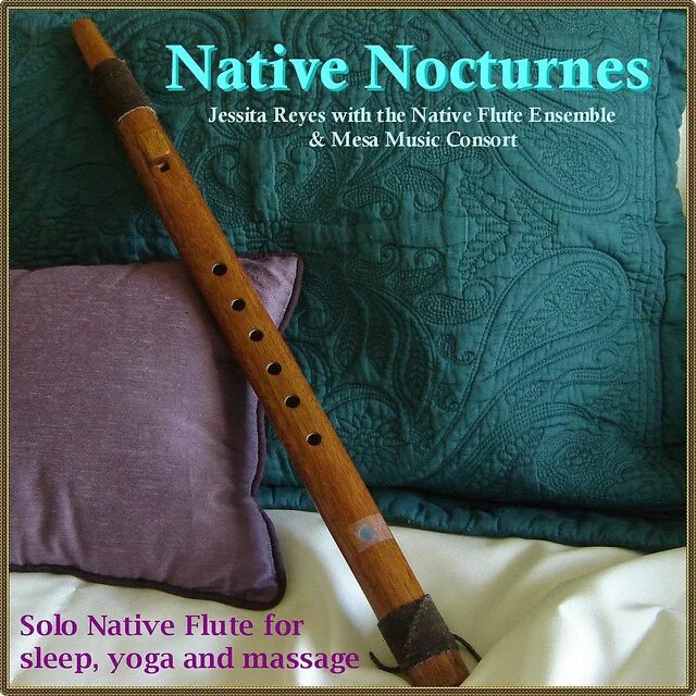 Native Flute Ensemble. Triple native Flute.