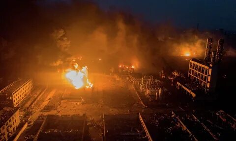 Взорвался завод
