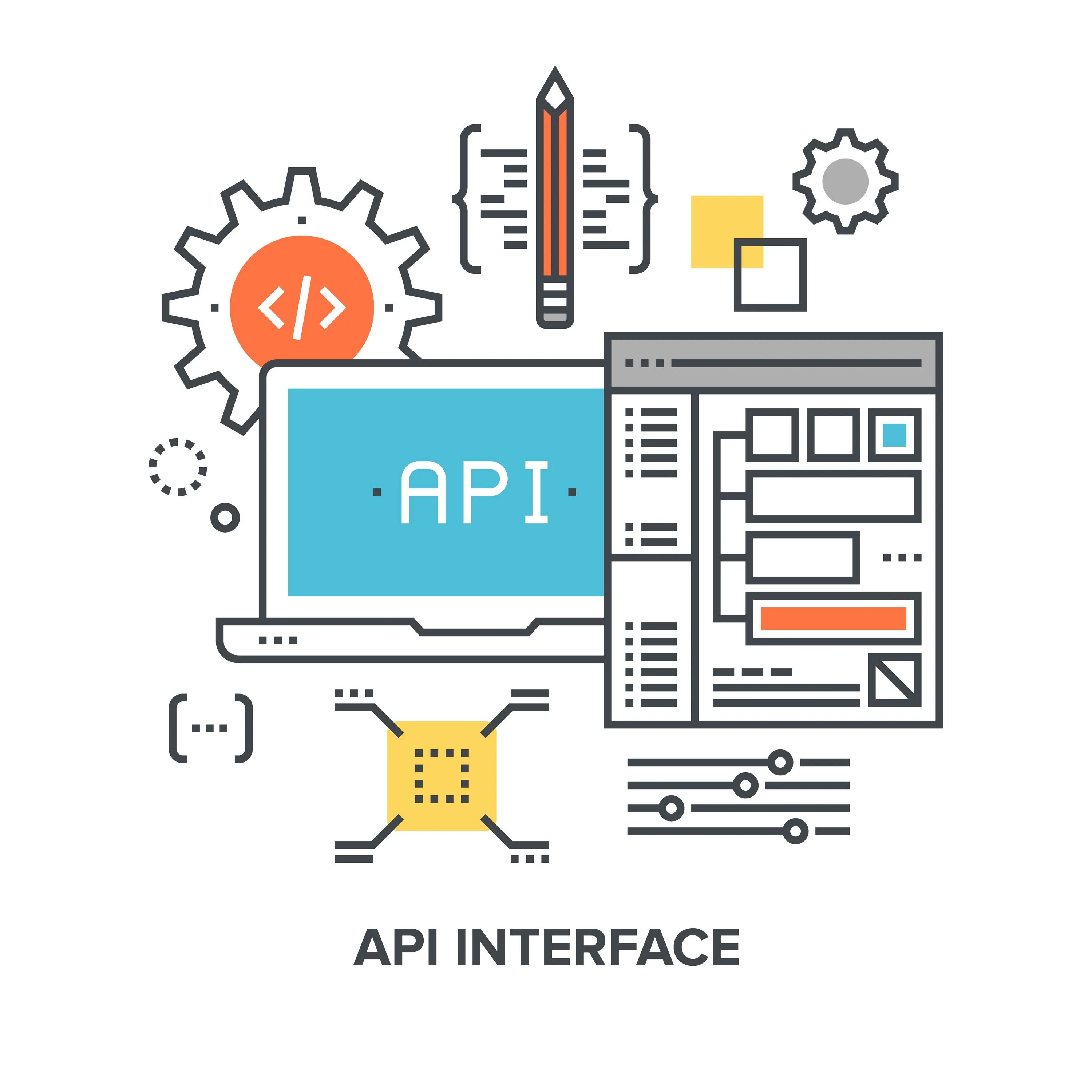 Api technologies. Api интерфейс. api интеграция. api integration. api illustration.