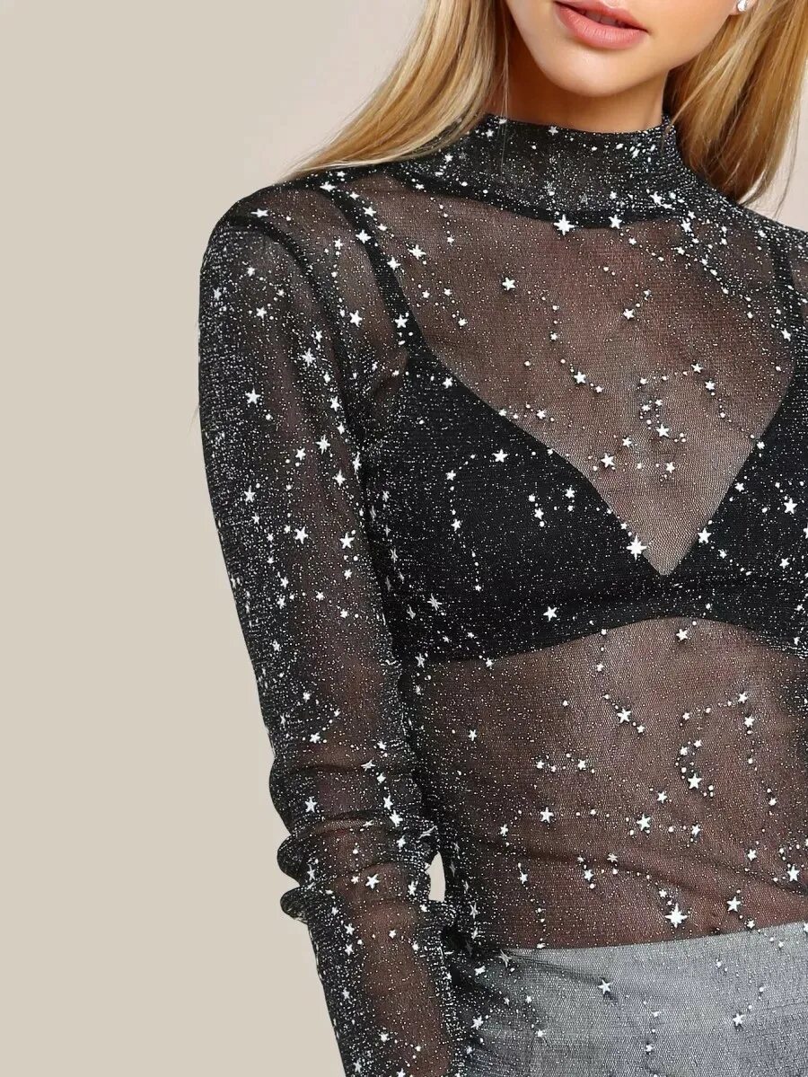 Сетка со стразами. Прозрачная кофта. Прозрачная блузка. Платье из сетки со стразами. Платье сетка со стразами.