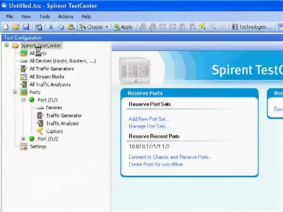 App testcenter