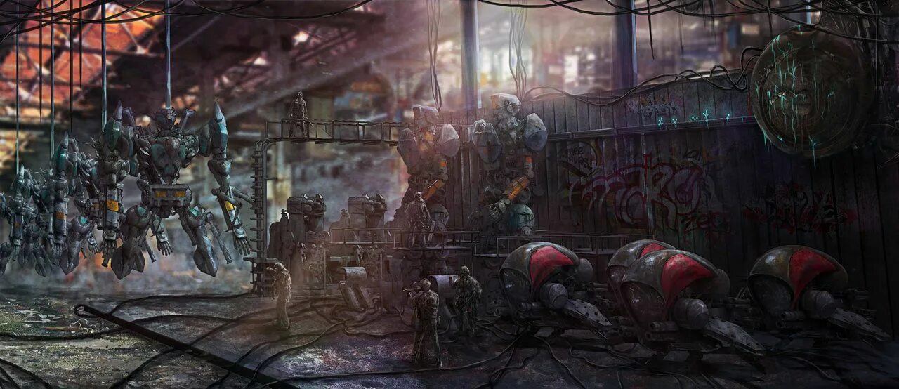 Art factory. Robot factory арт. терминус робот.