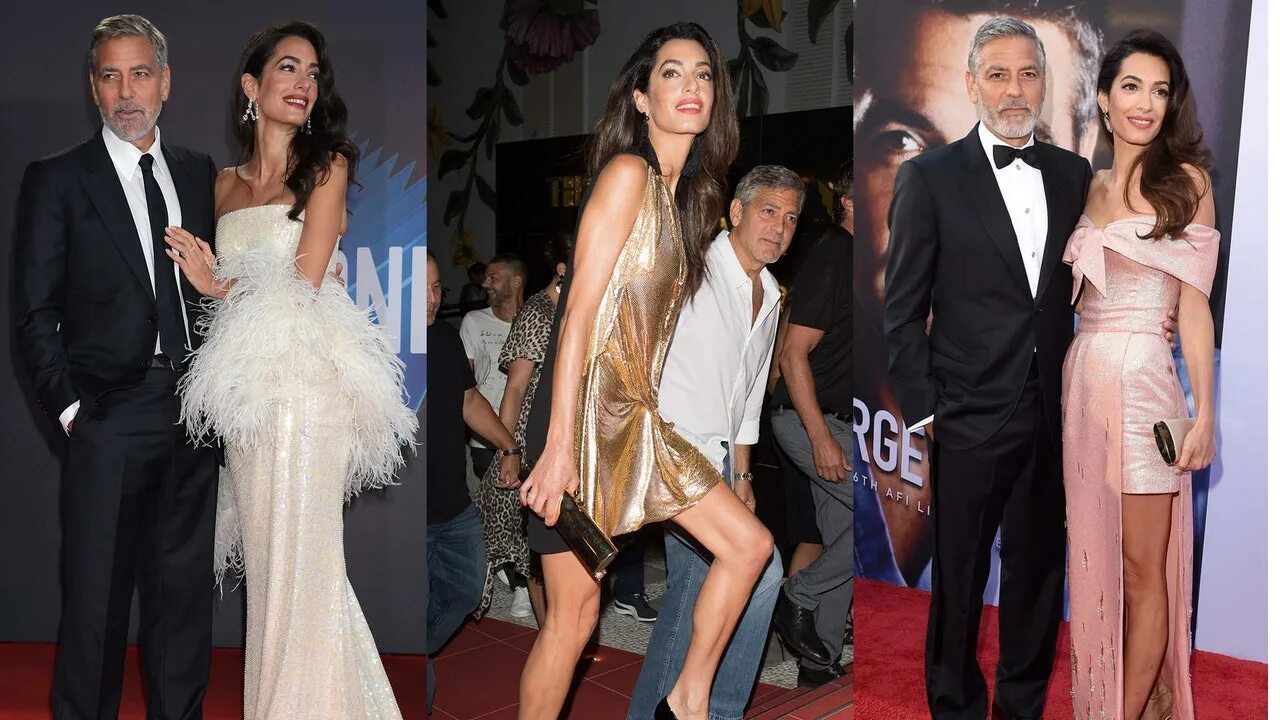Amal Clooney Celebrates George Clooney's Birthday With a Double Date