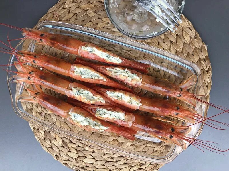 Как приготовить лангустинов с чесноком