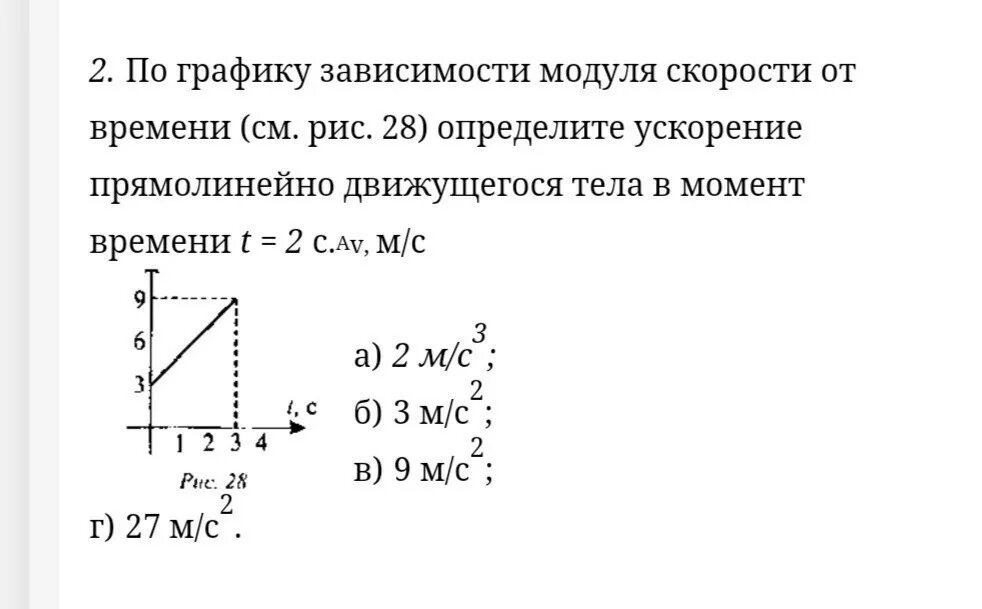 Тело движется прямолинейно со скоростью v t. По графику зависимости скорости от времени. По графику зависимости скорости от времени определите ускорение тела. График зависимости модуля скорости. График ускорения от времени определить скорость.