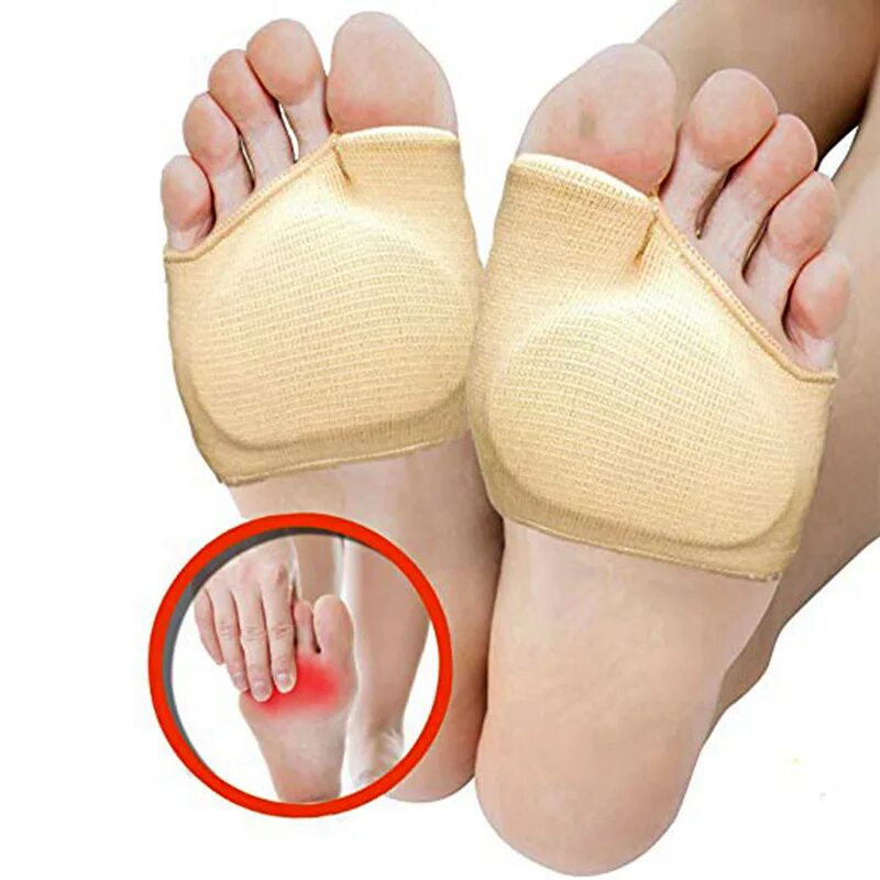 Подушечки на стопе ноги. Супинатор+Metatarsal Pad. Ортопедические стельки под плюсну. Защита для ног полупальцы. Metatarsal Gel Pads.