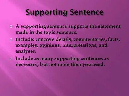 Fact examples