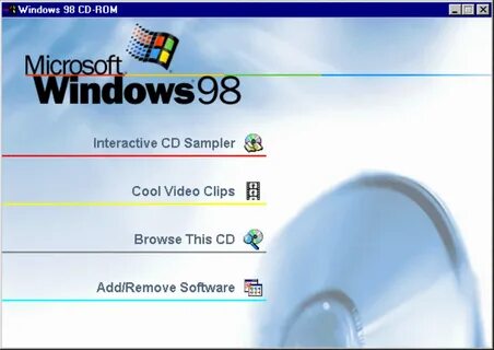 Windows cd rom