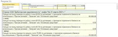 Упрощенная бухгалтерская отчетность строка 1230 что входит