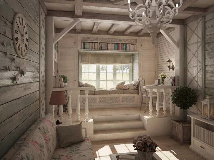 Интерьер дома в стиле прованс фото - DelaDom.ru
