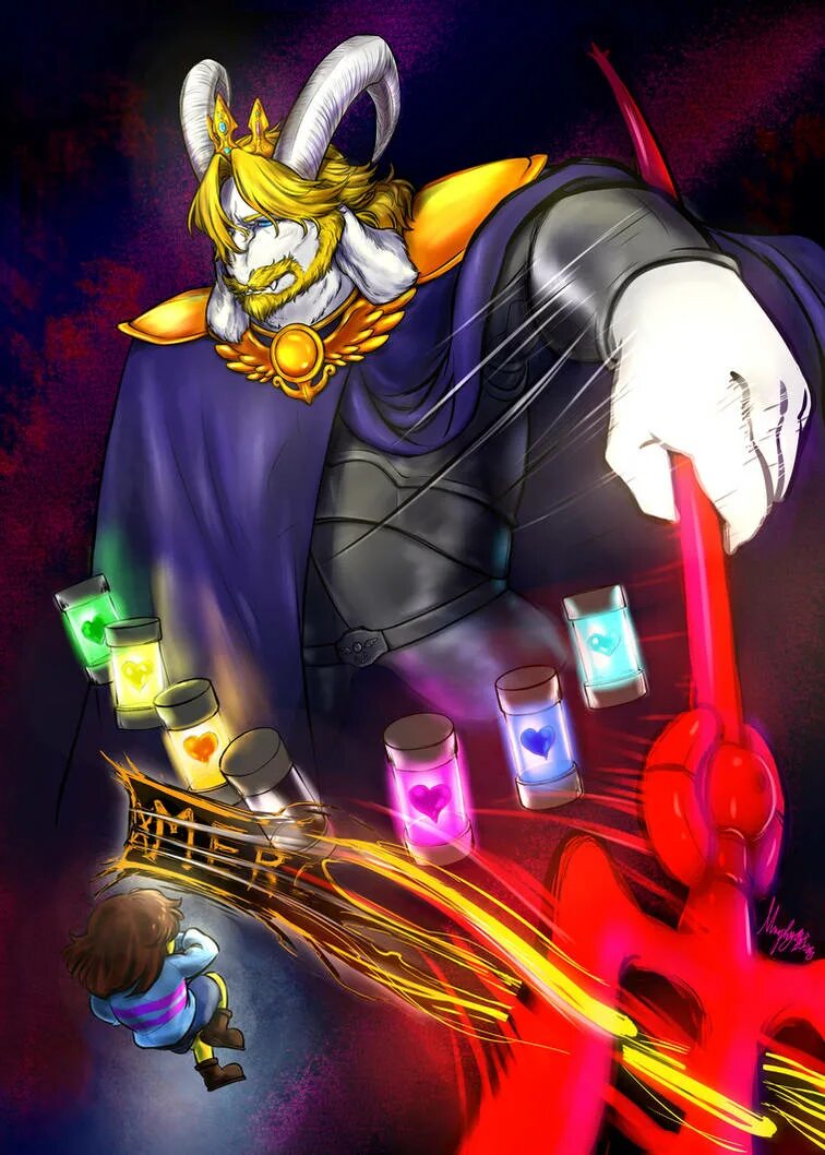 Песня азгора подземный король. Undertale азгор. андертейл король азгор. асгор дримурр. азгор битва.
