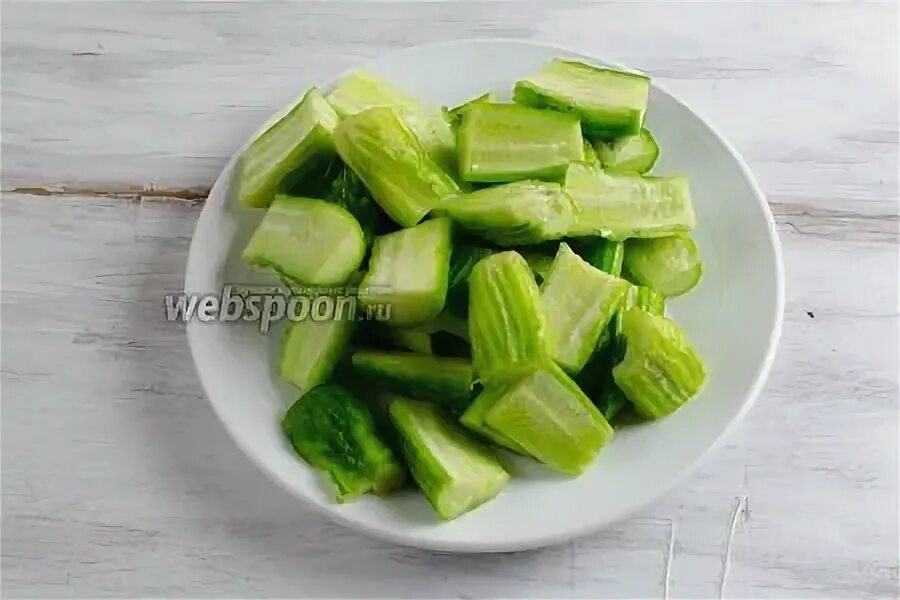 Запеченный огурец с сыром