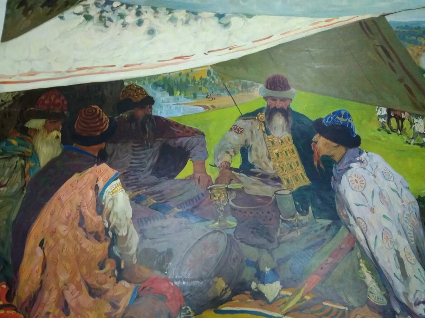 любечский съезд князей картина. любечский съезд. с. съезд князей. съезд князей иванов картина.