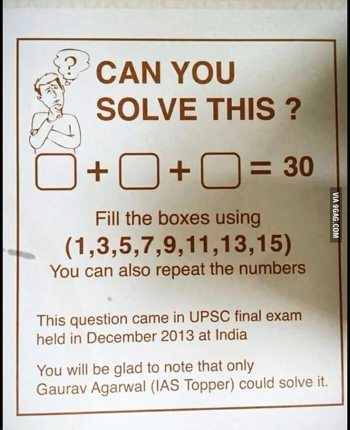 Can you solve this. Экзамене UPSC. Задачи UPSC С ответами. Экзамен UPSC декабрь 2013 решение 30. Задача которая была в выпускном экзамене UPSC В декабре 2013 решение.