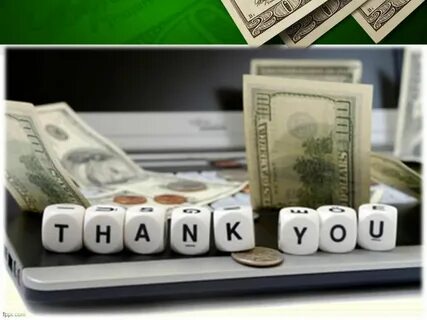 Thank money
