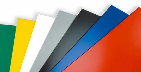 Лист металлический крашеный