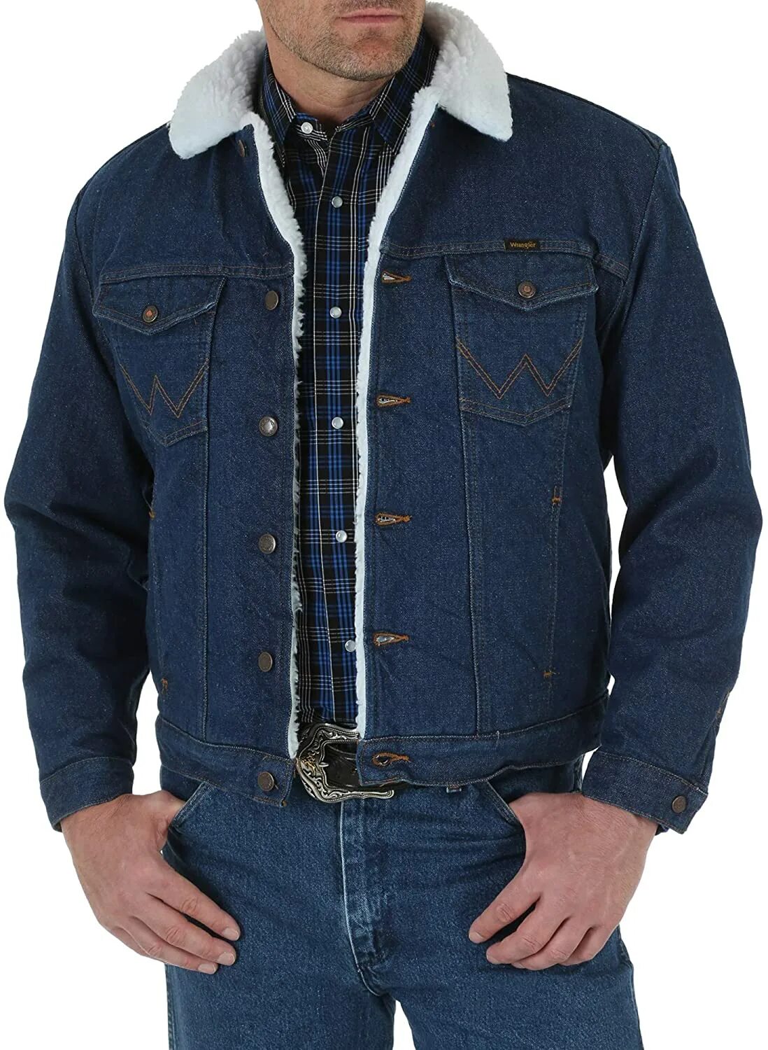 Купить мужскую утепленную джинсовую. Wrangler 74255pw Western Style lined Denim Jacket. Куртка Вранглер шерпа. Wrangler Sherpa Jacket. Куртка Wrangler шерпа мужская джинсовая.