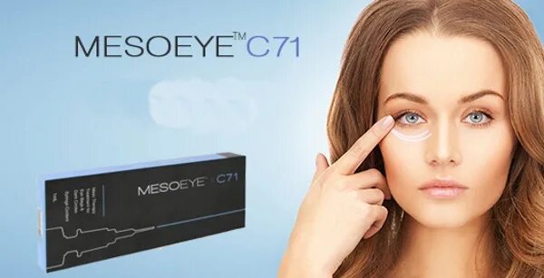 Meso eye. MESOEYE c71. Биоревитализация МЕЗОАЙ. MESOEYE с71 (1мл). MESOEYE c71 в Митино.