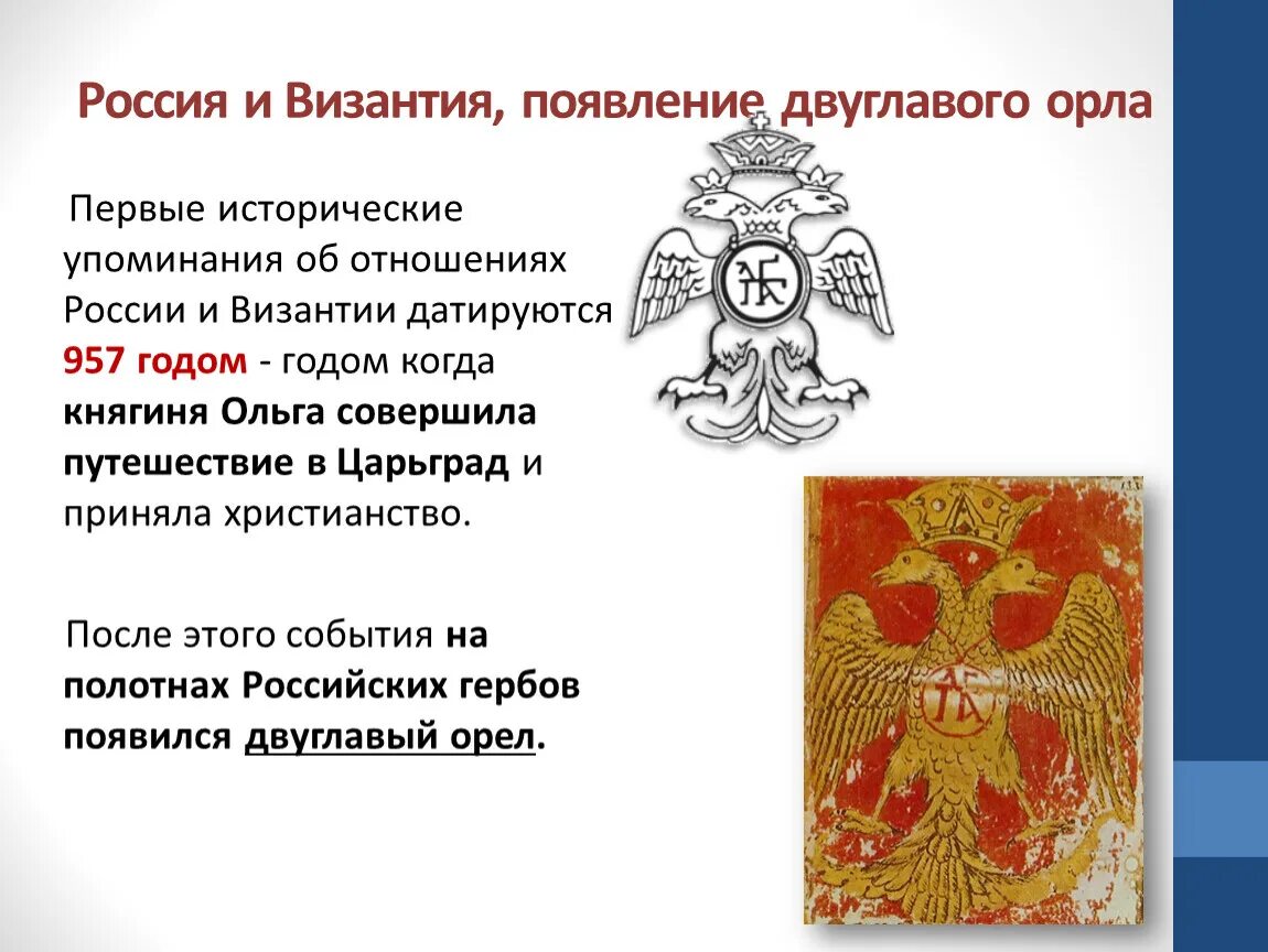 На печати какого правителя появился двуглавый орел. Россия и Византия. Появление двуглавого орла. Появление двуглавого орла. Двуглавый Орел Византийской империи. Герб Византии двуглавый Орел.