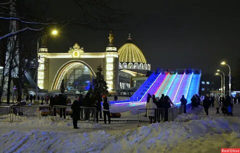 Вднх в москве зимой 2023
