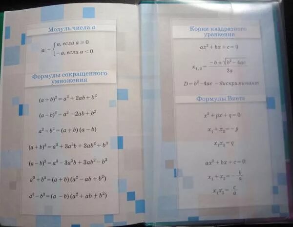 Колягин 10 класс учебник читать. Форзац учебника по алгебре 9 класс. Формулы в учебнике. Формулы Алгебра 10 класс Алимов. Форзац учебника 10 класс Алгебра Колягин.