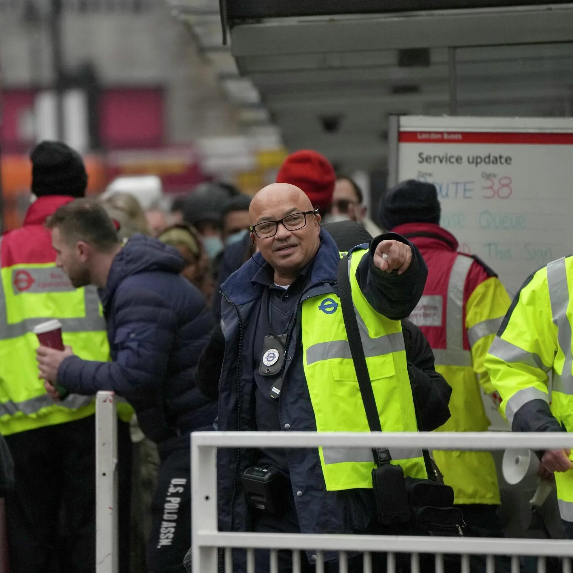Working in london. London worker.