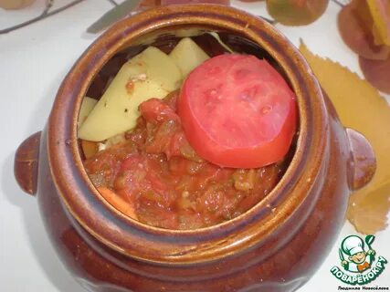 Фарш в горшочках в духовке