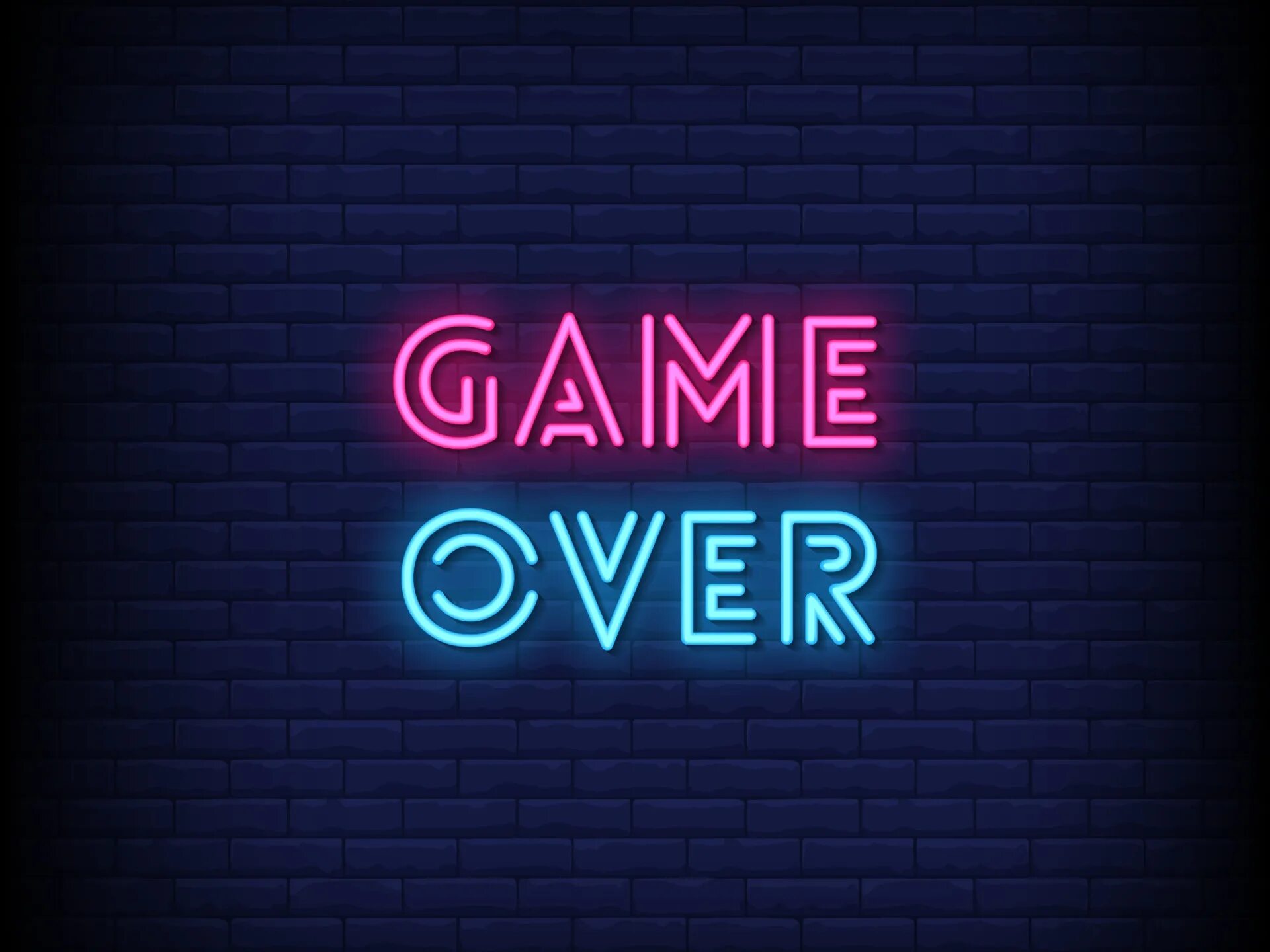 Вывеска игры. Гейм овер. Game over неон. Неоновые вывески гейм овер. Обои гейм овер.