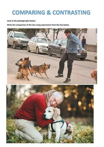 Comparing photos