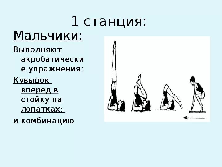 Комбинации кувырков
