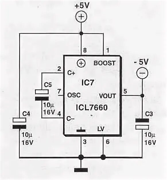 7660 микросхема схема включения an evening with the ICL7660 Page 2