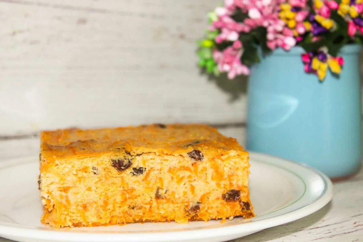 Тыквенный пирог с рисом